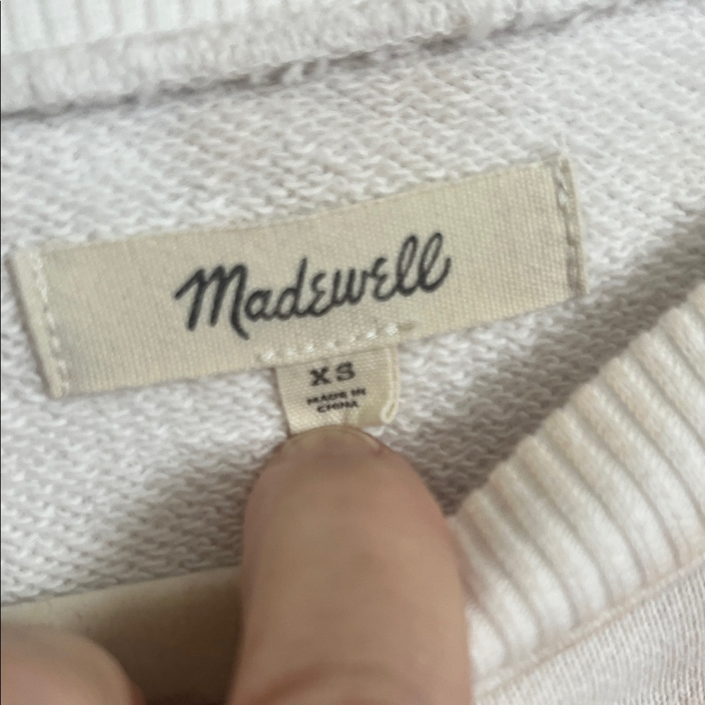 Madewell Tie-Dye Crop Sweatshirt - Picture 2 of 6